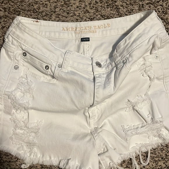 American Eagle Denim Cut Off Shorts - Picture 3 of 4